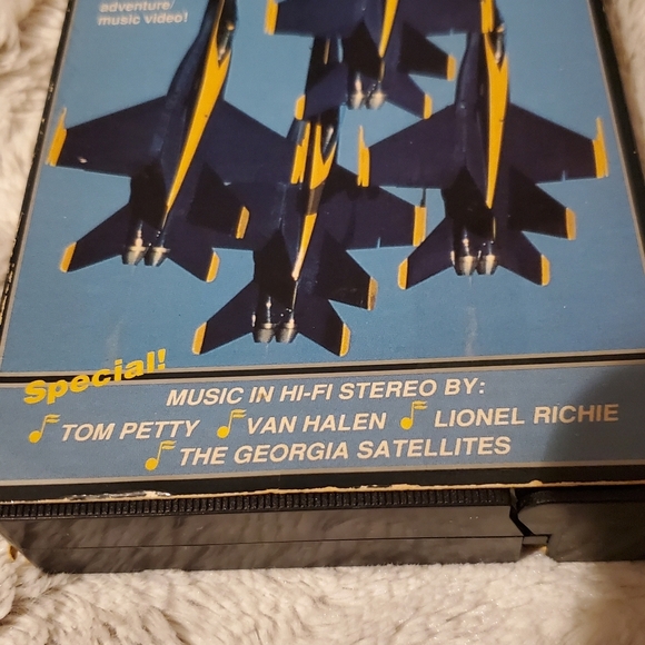 BLUE ANGELS A BACKSTAGE PASS VHS MUSIC BY TOM PETTY VAN HALEN NEW - Picture 6 of 6